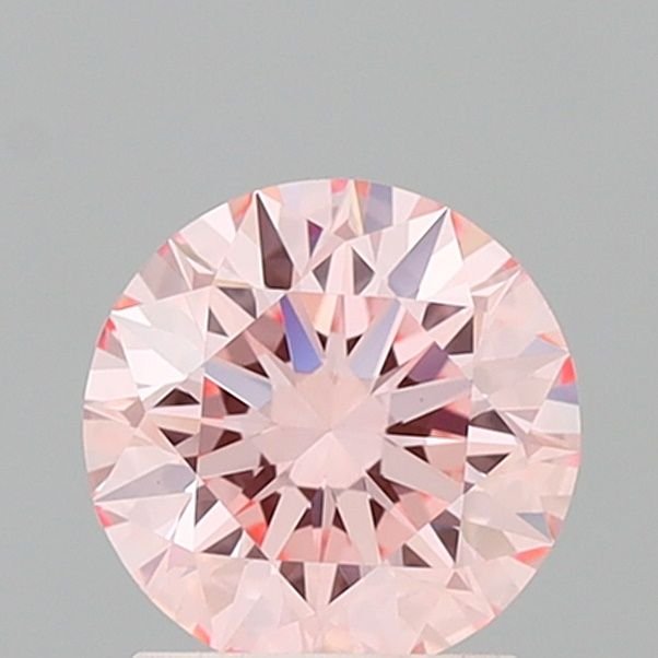 1.56 Ct. Fancy Intense Pink Round Lab Diamond