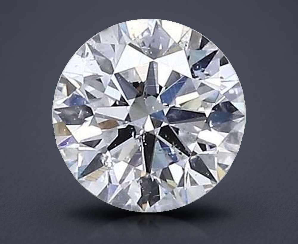 0.60 Carat Round Natural Diamond