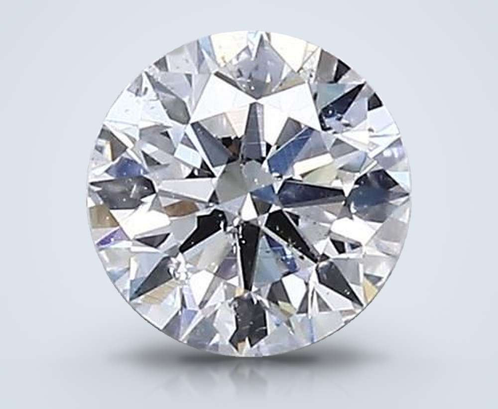 0.60 Carat Round Natural Diamond