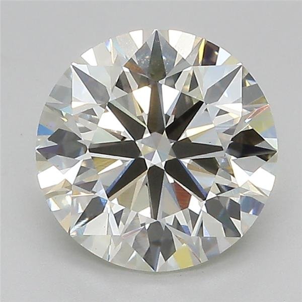 2.73ct J VS1 Rare Carat Ideal Cut Round Lab Grown Diamond