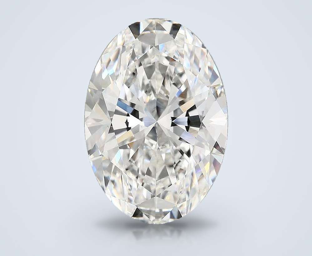 7.20 Carat Oval Lab Diamond
