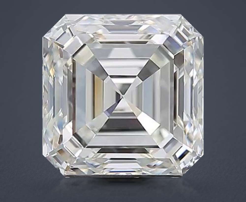 3.03 Carat Asscher Natural Diamond