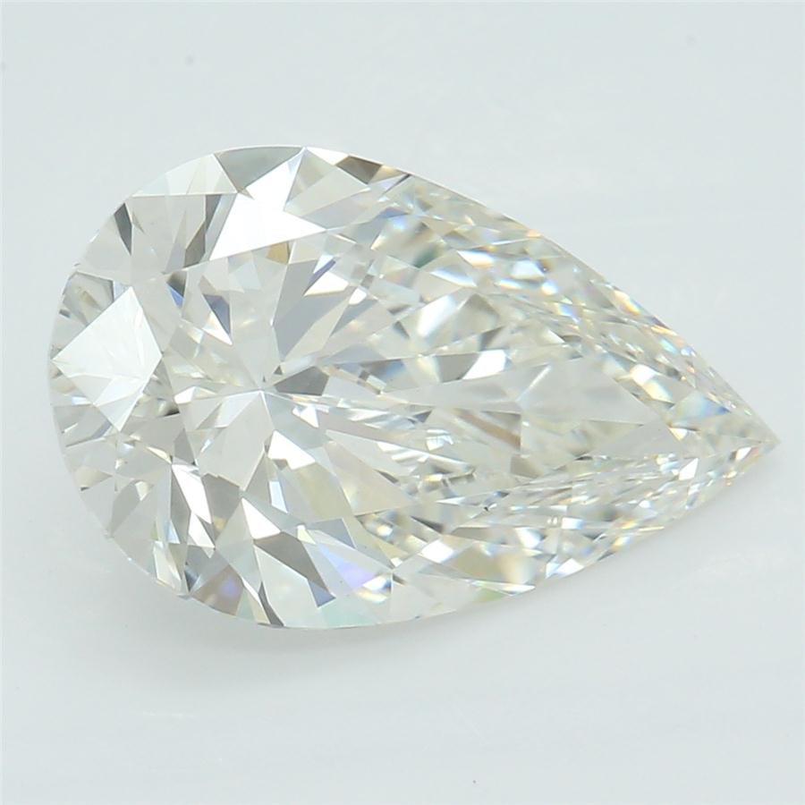 2.11ct H VVS2 Rare Carat Ideal Cut Pear Lab Grown Diamond