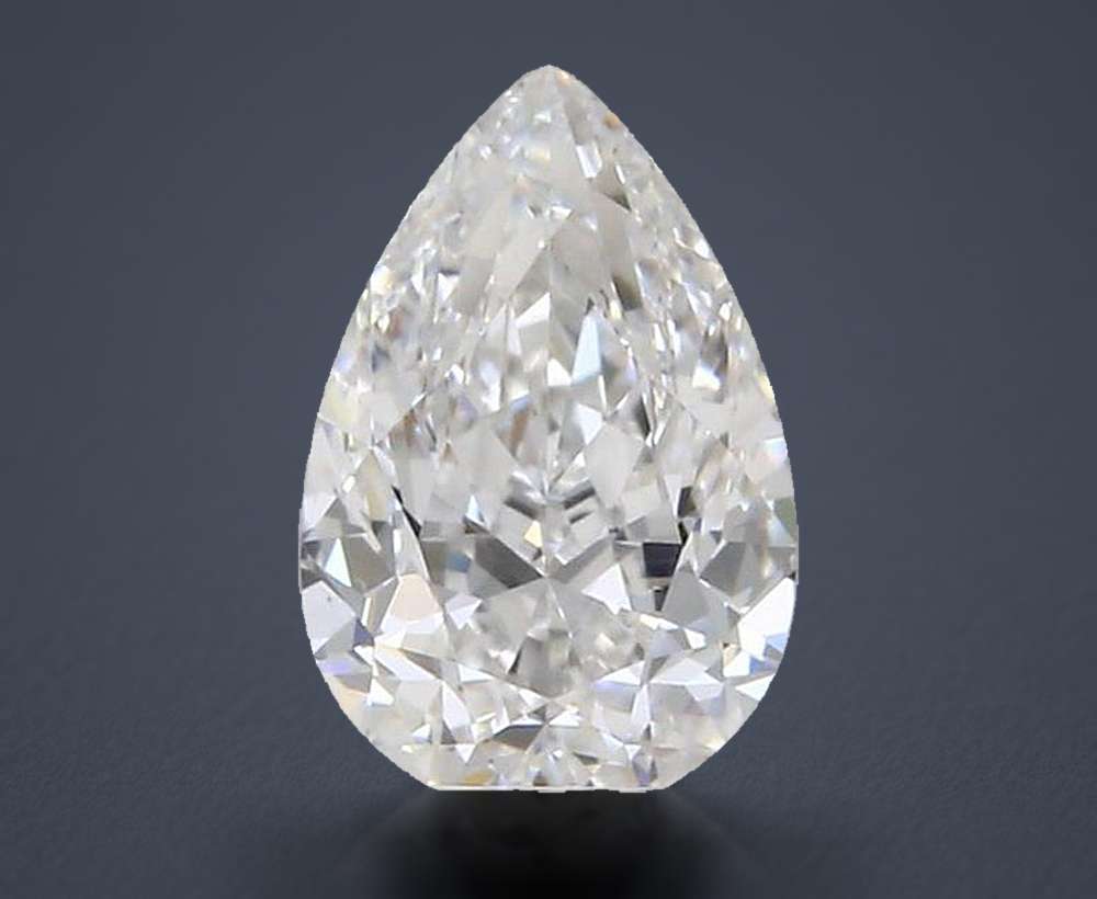 0.80 Carat Pear Natural Diamond