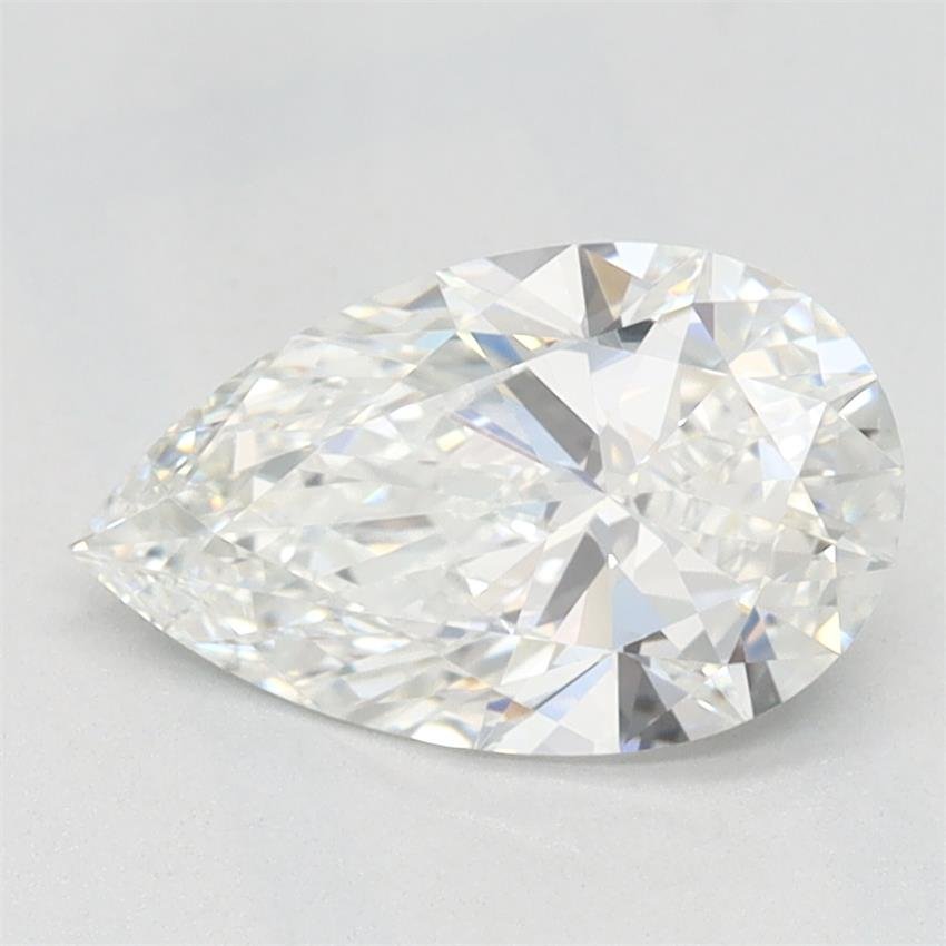 1.07ct F VVS1 Rare Carat Ideal Cut Pear Lab Grown Diamond