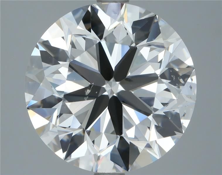 4.00ct J SI1 Very Good Cut Round Diamond