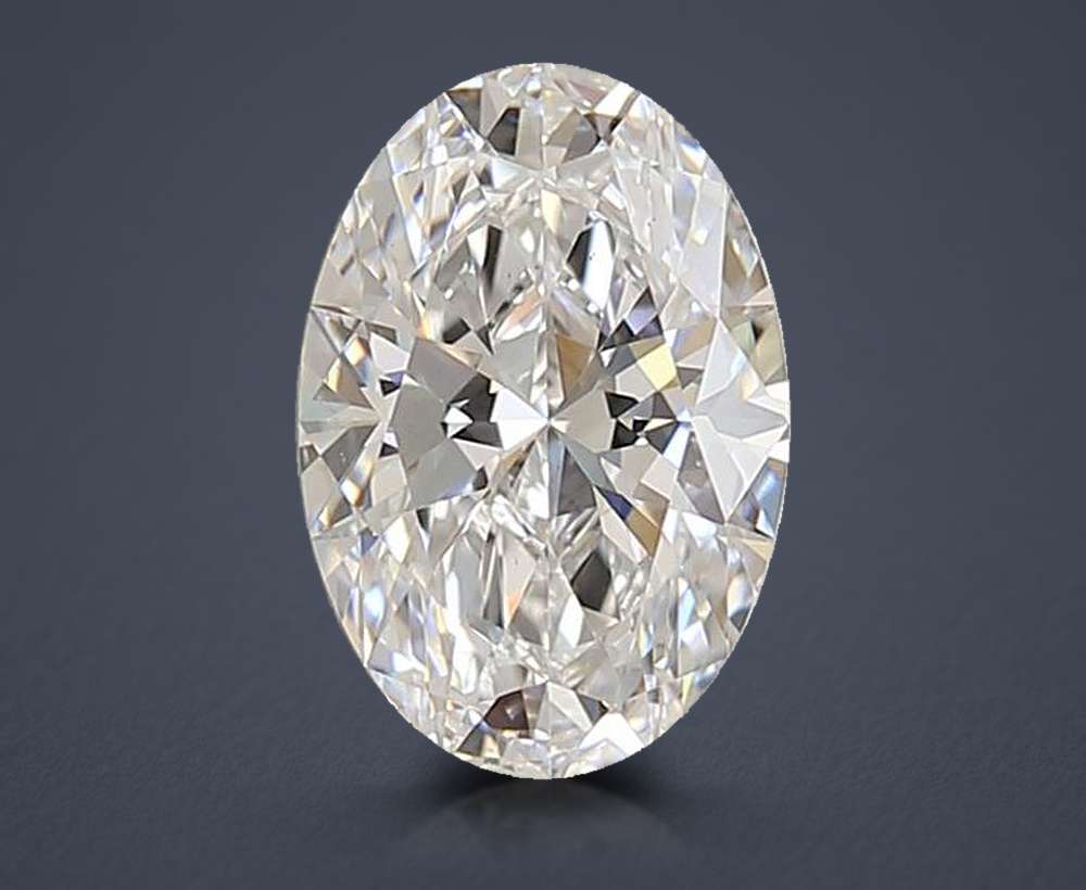 1.60 Carat Oval Lab Diamond