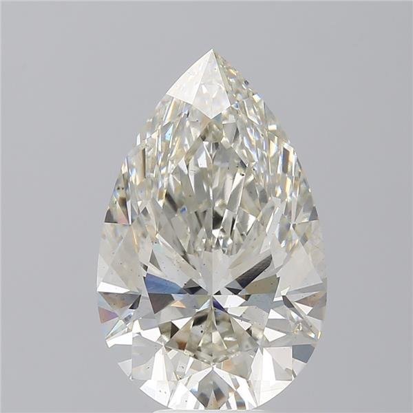 7.11ct I SI1 Rare Carat Ideal Cut Pear Lab Grown Diamond