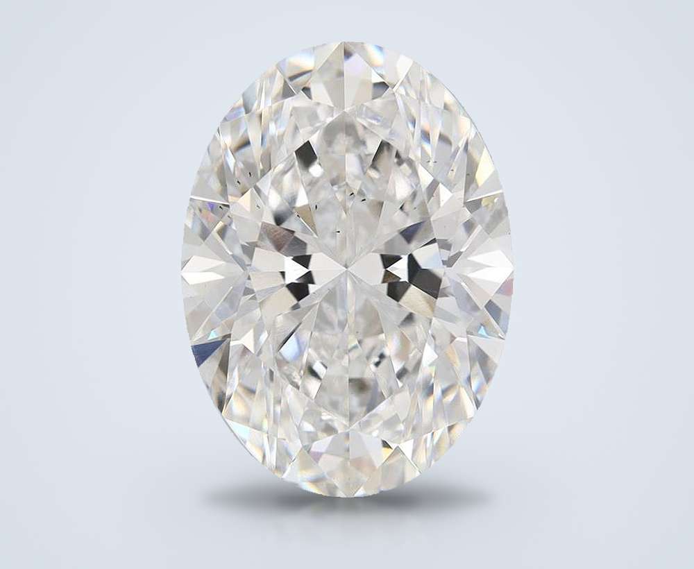 10.09 Carat Oval Lab Diamond