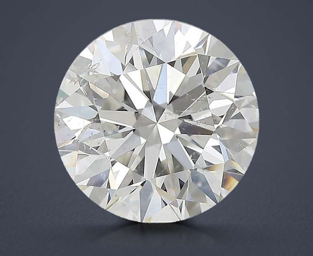 4.02 Carat Round Natural Diamond