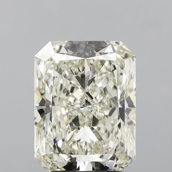 4.01ct J VS2 Rare Carat Ideal Cut Radiant Lab Grown Diamond