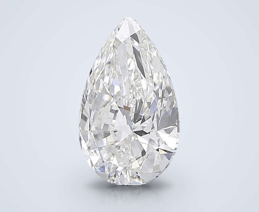 2.00 Carat Pear Lab Diamond