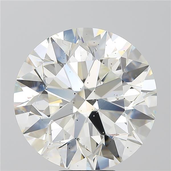 10.02ct H SI2 Excellent Cut Round Diamond