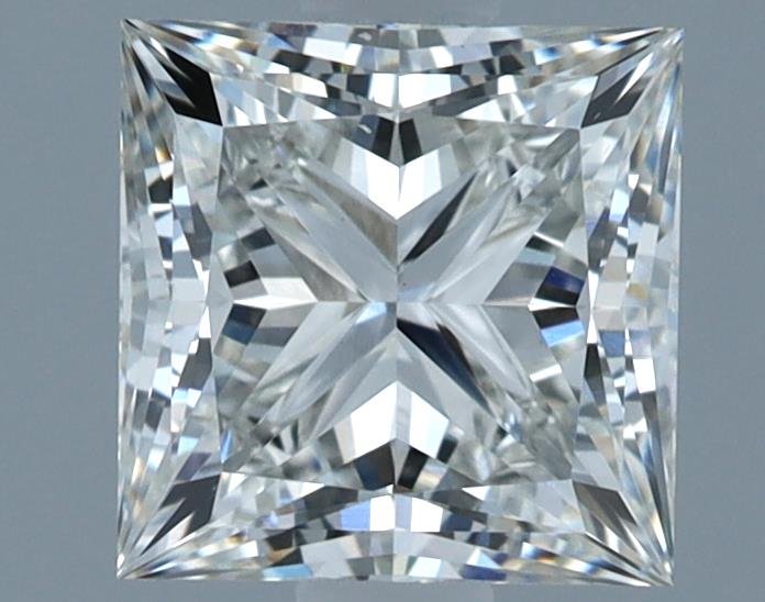 1.18ct G VS2 Rare Carat Ideal Cut Princess Lab Grown Diamond