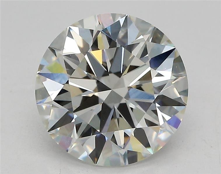2.55ct F VVS2 Rare Carat Ideal Cut Round Lab Grown Diamond