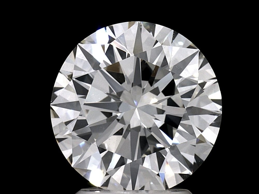 3.11ct K VS1 Rare Carat Ideal Cut Round Diamond