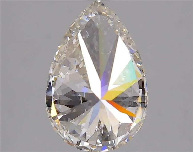 2.48ct H VS1 Rare Carat Ideal Cut Pear Lab Grown Diamond