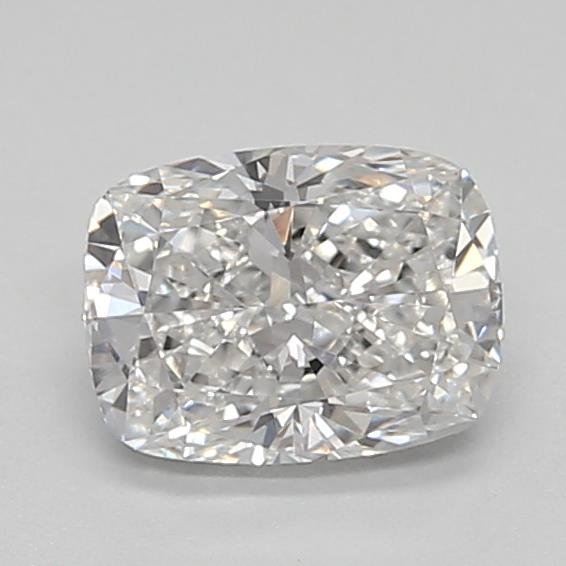 0.65ct F VVS2 Rare Carat Ideal Cut Cushion Lab Grown Diamond