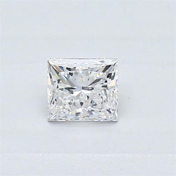 0.35ct D SI1 Excellent Cut Princess Diamond