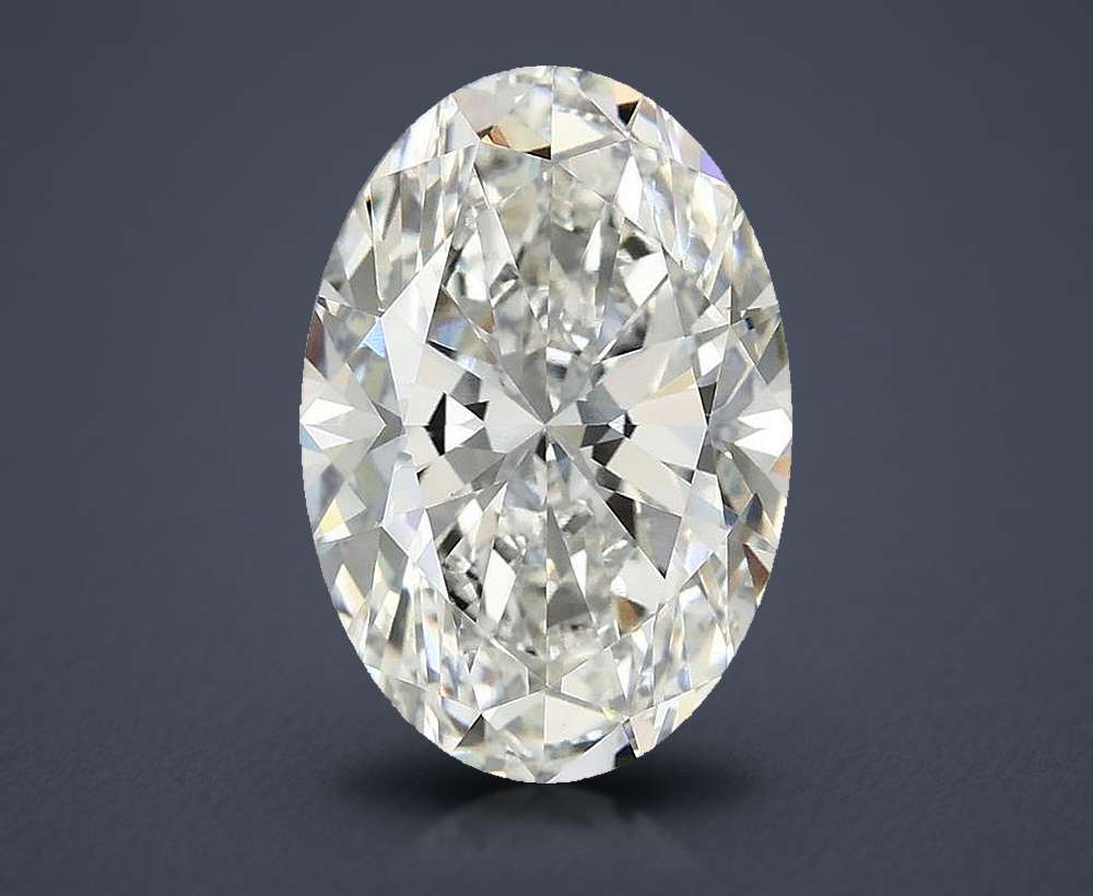 4.10 Carat Oval Lab Diamond