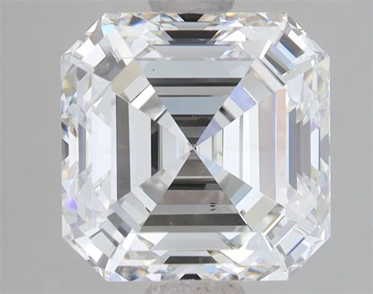 2.90ct F VS1 Rare Carat Ideal Cut Asscher Lab Grown Diamond
