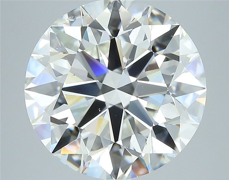 4.51ct I SI1 Rare Carat Ideal Cut Round Diamond