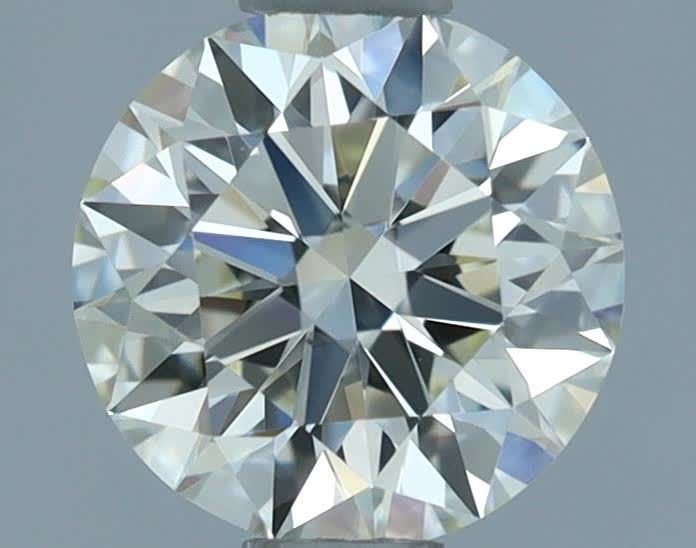 0.83ct J VVS2 Rare Carat Ideal Cut Round Diamond