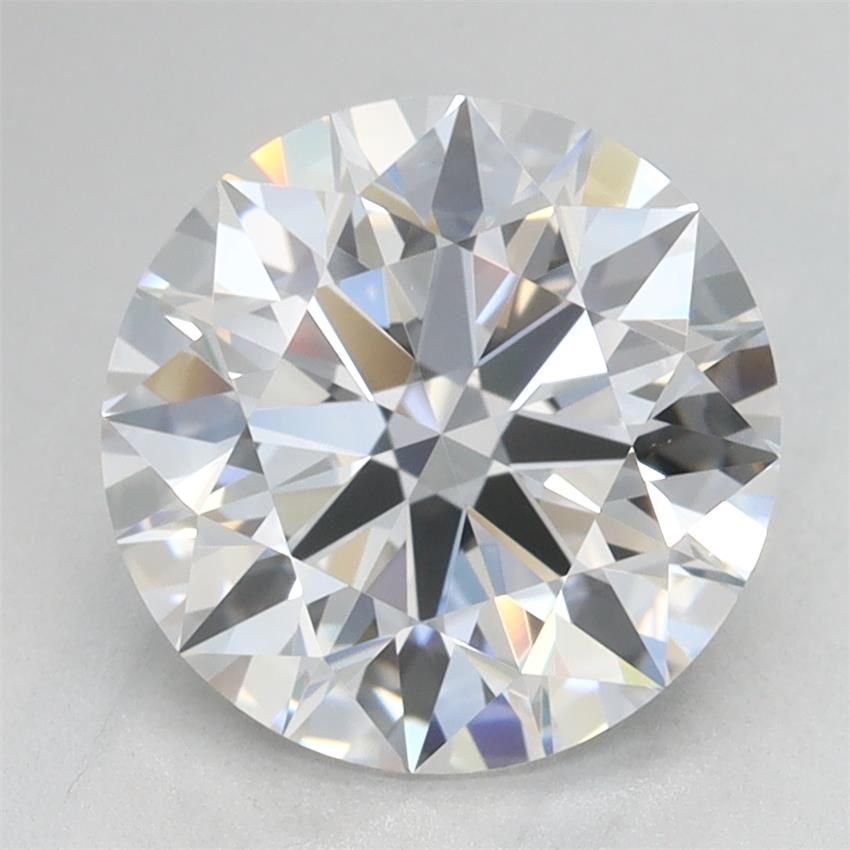 2.34ct D VVS1 Rare Carat Ideal Cut Round Lab Grown Diamond