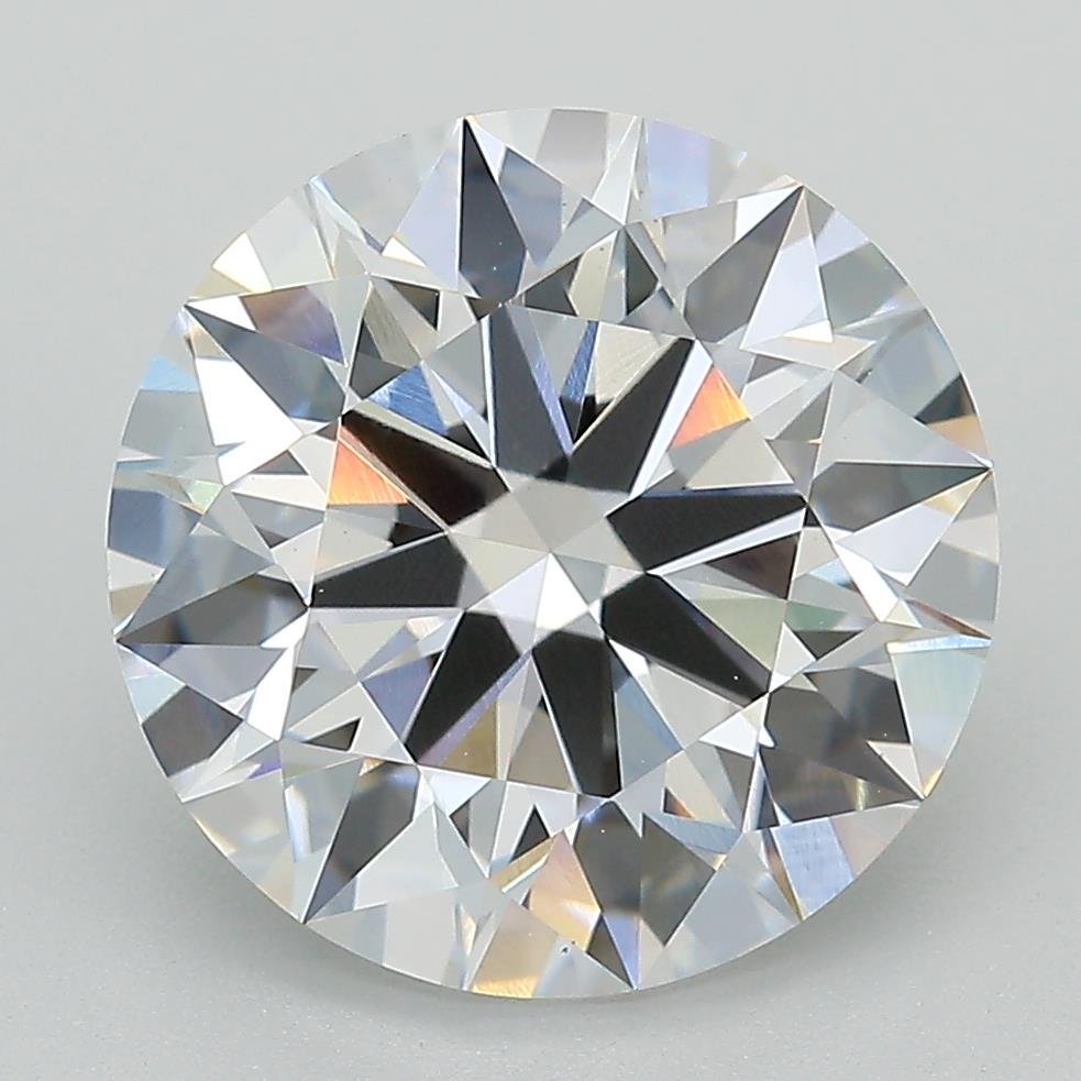 5.24ct D VS1 Rare Carat Ideal Cut Round Lab Grown Diamond