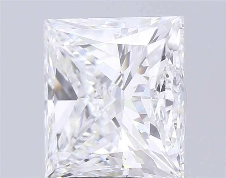 8.54ct F VS1 Rare Carat Ideal Cut Princess Lab Grown Diamond