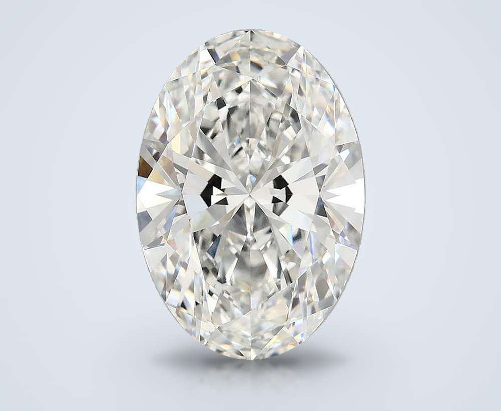 6.10 Carat Oval Lab Diamond
