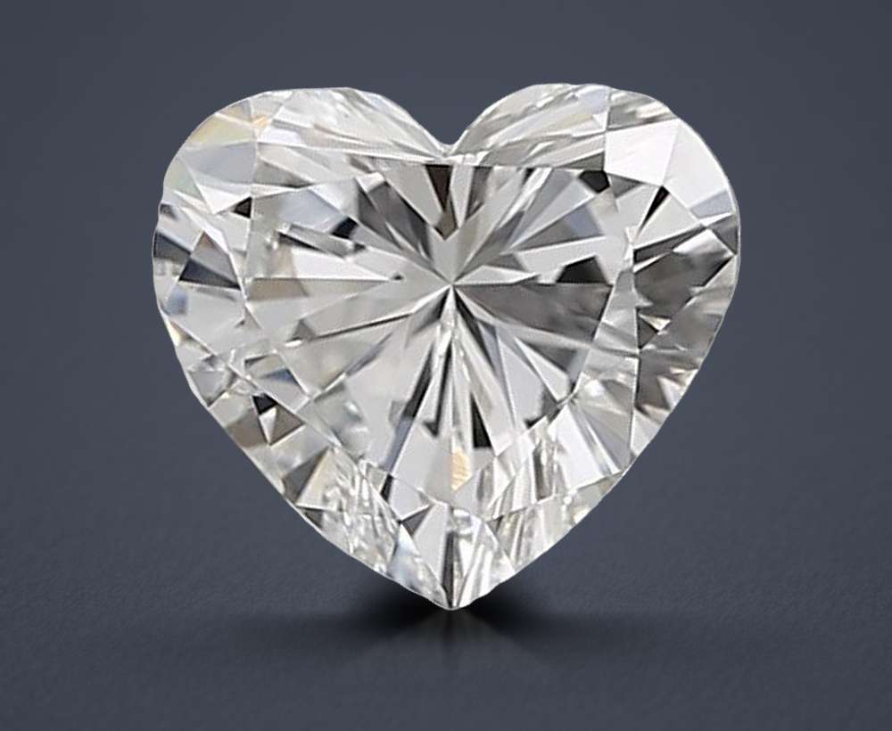 0.84 Carat Heart Lab Diamond