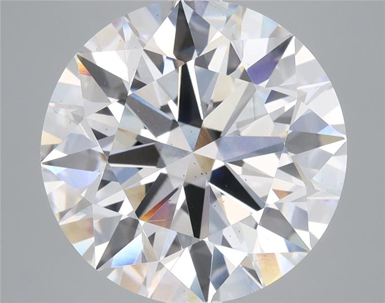 7.12ct E VS2 Rare Carat Ideal Cut Round Lab Grown Diamond