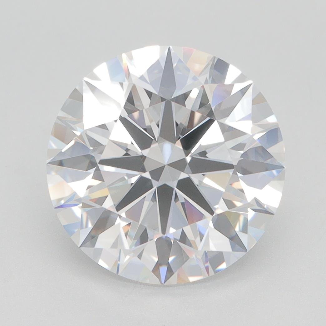 3.86ct F VVS1 Rare Carat Ideal Cut Round Lab Grown Diamond