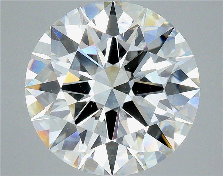 4.02ct I SI1 Excellent Cut Round Diamond