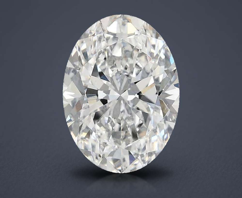 1.42 Carat Oval Lab Diamond