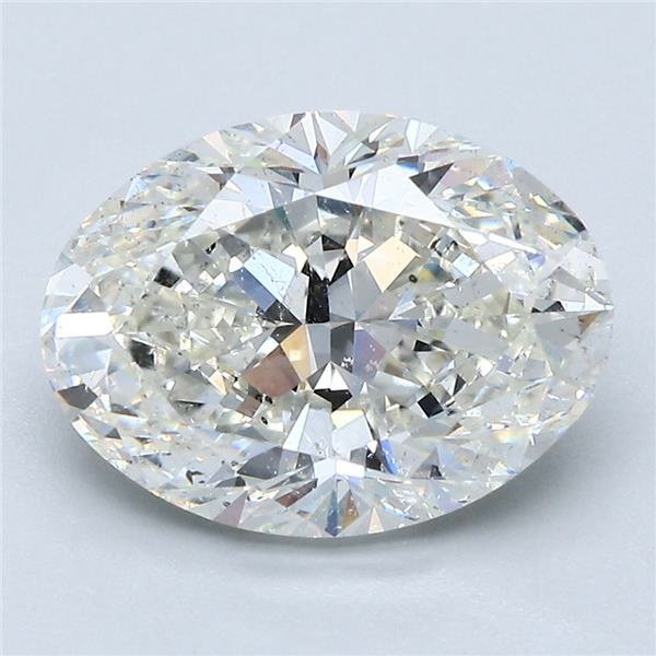 4.04ct I SI2 Very Good Cut Oval Diamond