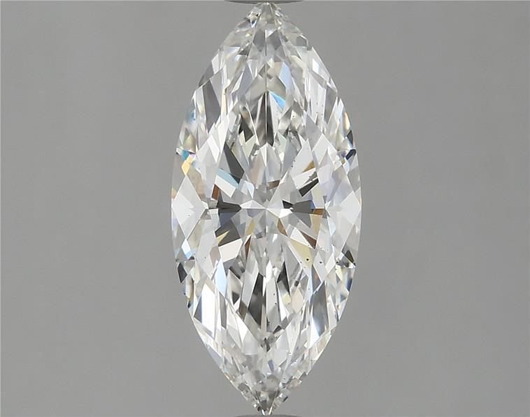 1.05ct H VS2 Rare Carat Ideal Cut Marquise Lab Grown Diamond