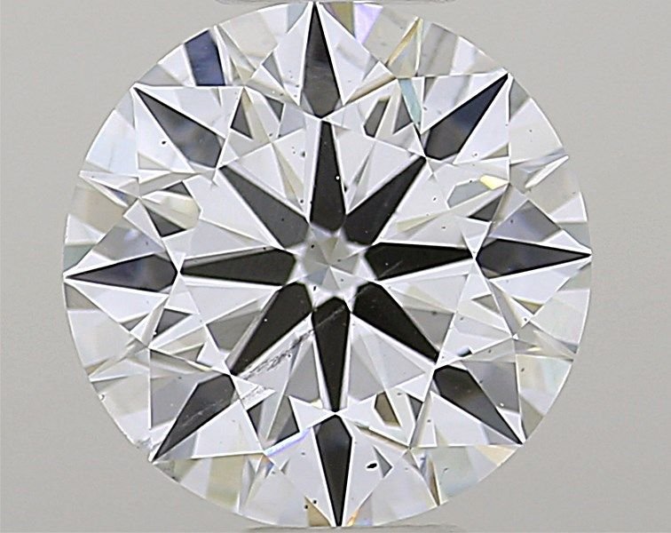 3.08ct H SI1 Rare Carat Ideal Cut Round Lab Grown Diamond