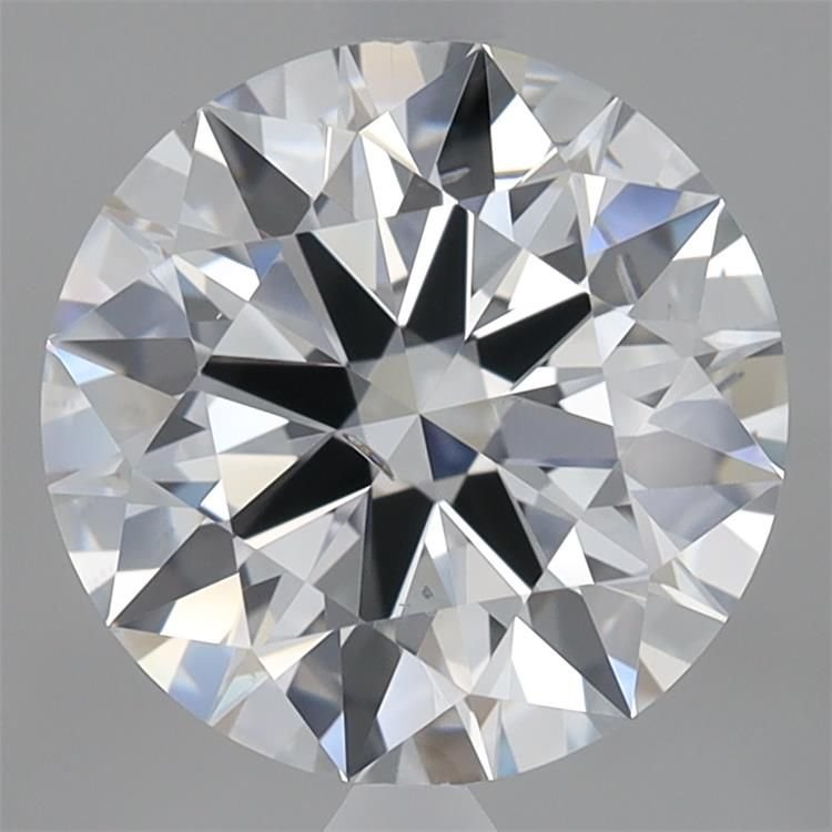 3.29ct G SI1 Rare Carat Ideal Cut Round Lab Grown Diamond