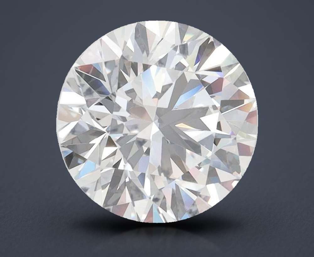 3.02 Carat Round Lab Diamond