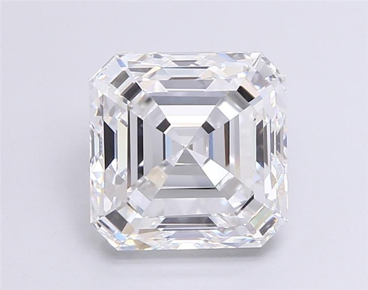 5.01ct E VVS2 Very Good Cut Asscher Lab Grown Diamond