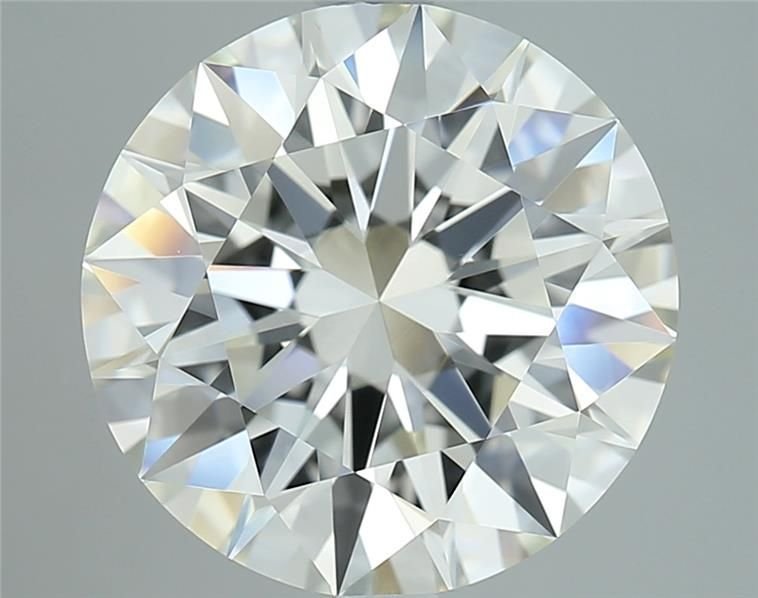 4.02ct H VVS2 Rare Carat Ideal Cut Round Diamond