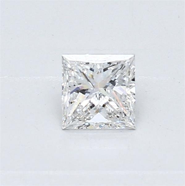 0.35ct D SI1 Very Good Cut Princess Diamond