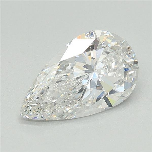 1.17ct F VS1 Rare Carat Ideal Cut Pear Lab Grown Diamond