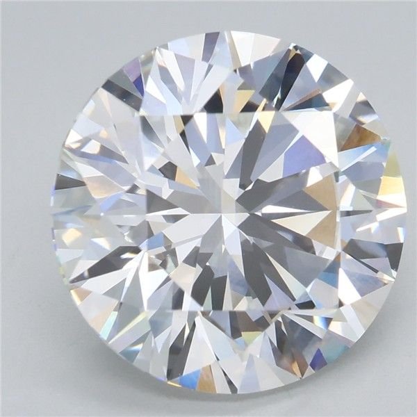 5.06ct F VVS2 Rare Carat Ideal Cut Round Lab Grown Diamond