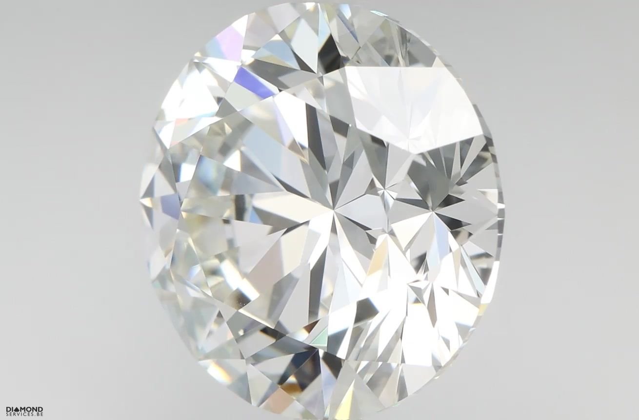 3.09ct G VS1 Rare Carat Ideal Cut Round Diamond