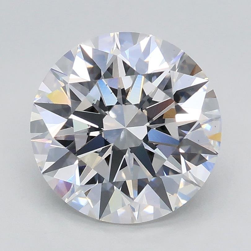 2.08ct D VS2 Rare Carat Ideal Cut Round Lab Grown Diamond