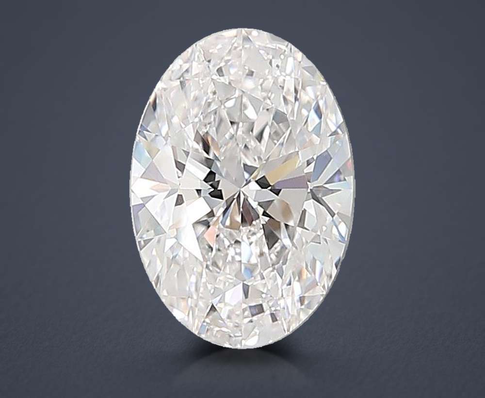 3.70 Carat Oval Lab Diamond