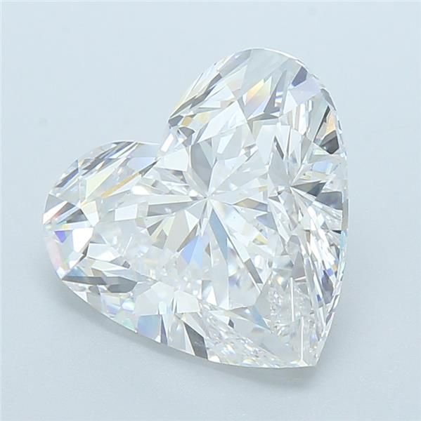 7.02ct E VS1 Rare Carat Ideal Cut Heart Lab Grown Diamond